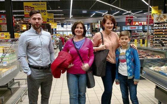 sesja zdjęciowa z czterema statystami