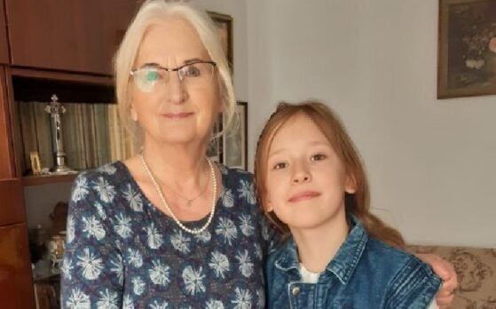 epizodystka Daniela na planie zdjęciowym do realizacji filmu