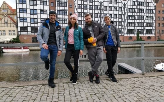 modele w sesji zdjęciowej w Gdańsku