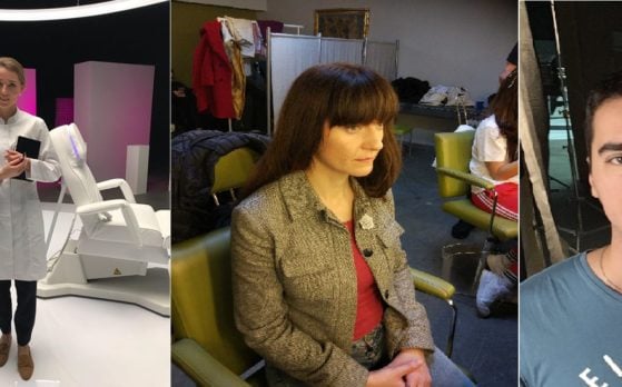 statyści w rożnych reklamach telewizyjnych