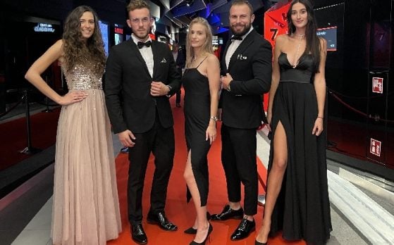 modelki i modele na premierze filmu w Katowicach i Gdańsku