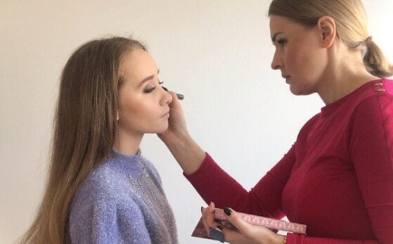 udział modelki w sesji zdjęciowej w Lublinie