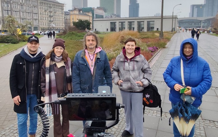 epizodyści w sondzie ulicznej - Warszawa
